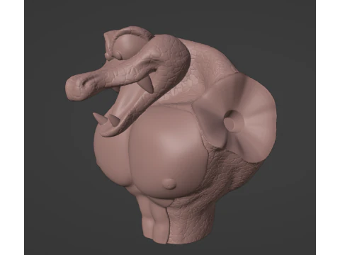 Dk 64 Krash 3D Print Model