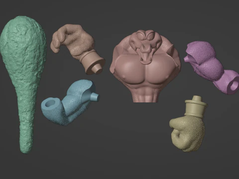 Dk 64 Krash 3D Print Model