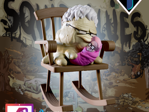Mammy Cuyler 3D प्रिंट मॉडल