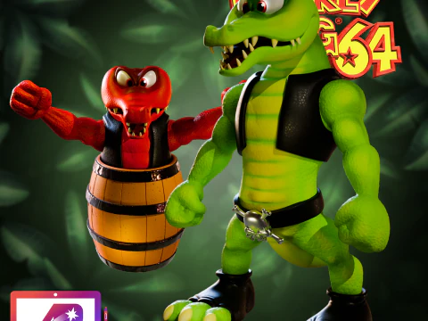 Criatura DK64 Modelo de Impressão 3D