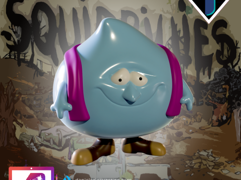 Reverend Squidbillies 3D प्रिंट मॉडल