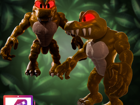 DKC Rockkroc 3D Print Model
