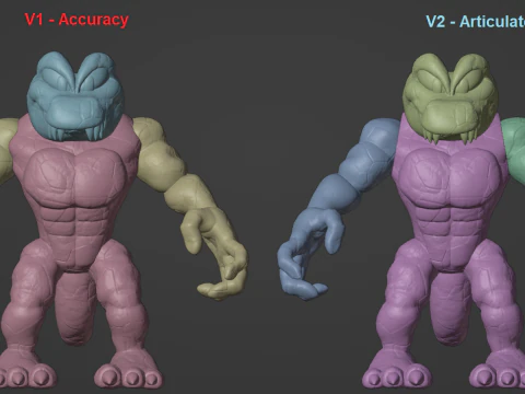 DKC Rockkroc 3D Print Model