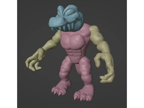 DKC Rockkroc 3D Print Model
