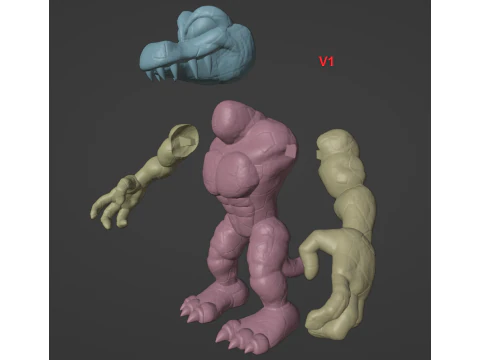 DKC Rockkroc 3D Print Model