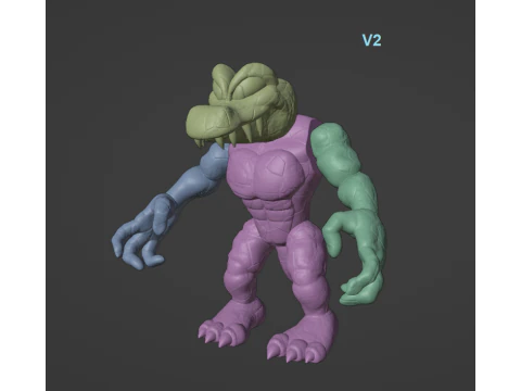 DKC Rockkroc 3D Print Model