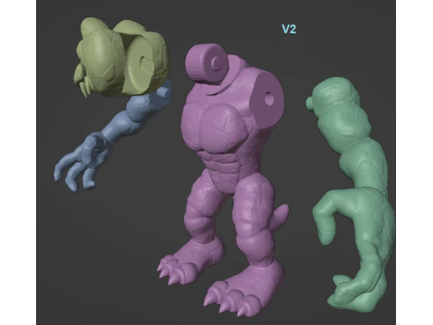 DKC Rockkroc 3D Print Model