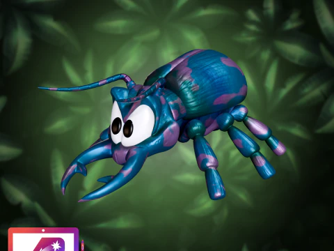 Clique em Clack DKC2 Modelo de Impressão 3D