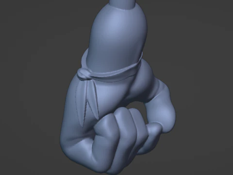 Funky Kong Donkey Kong Country 3 version 3D Print Model