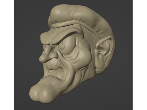 AquaTeen Little Brittle and Vampire Form 3D 打印模型