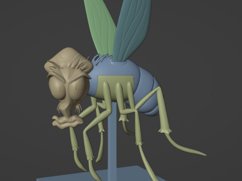 ATHF MC PeePans Fly Model do druku 3D