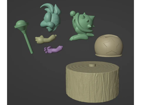 Lemmy Koopaling SMB3 3D Print Model