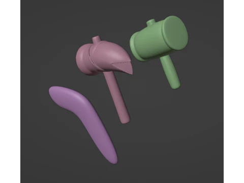 Boomerang Hammer Bros SMB3 3D Print Model