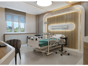 Hospital Room 3D Модель