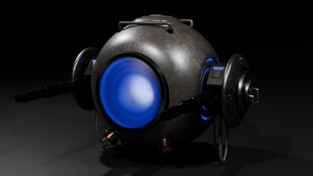 Robot 3D Model .c4d .max .obj .3ds .fbx .stl .blend 