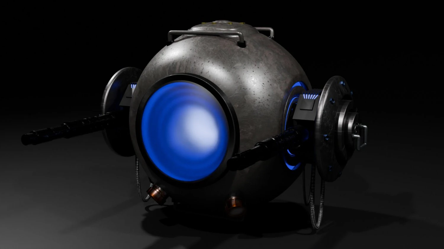 Robot 3D Model .c4d .max .obj .3ds .fbx .stl .blend 