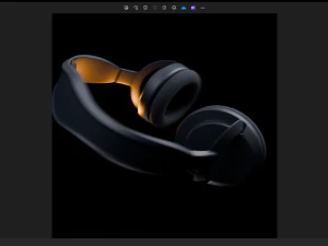 Koptelefoon HOOG POLY Blender 3d 3D Model