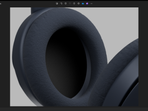 Headphones HIGH POLOGY Blender3d 3D Model
