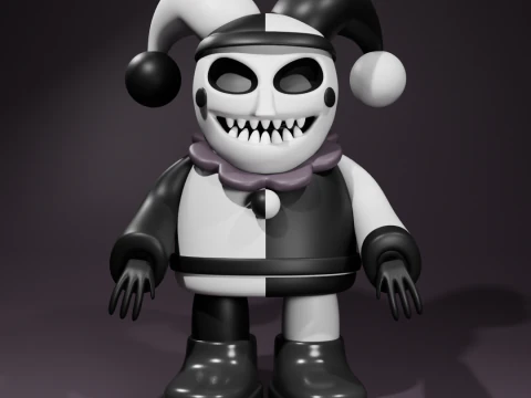 Model klauna do wydrukowania Model do druku 3D