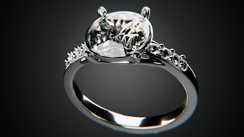 3D prinable ring 3D Принт Модель .c4d .max .obj .3ds .fbx .stl .blend