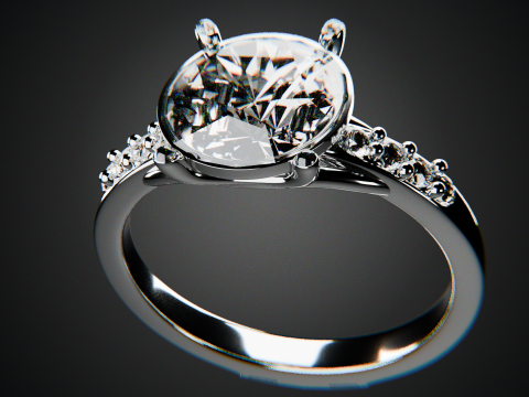 3D prinable ring 3D Print Model