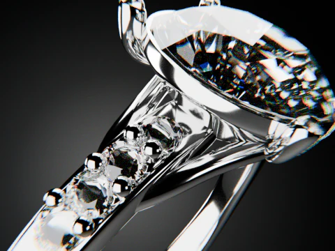 3D prinable ring 3D Print Model