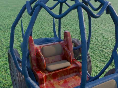 An old car of proud people 3D 打印模型
