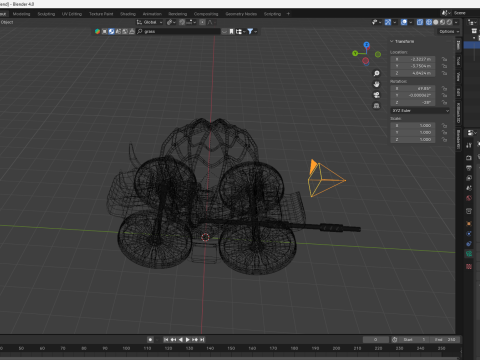 An old car of proud people 3D 打印模型