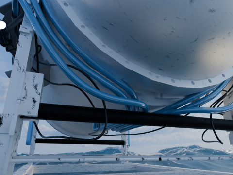 TITAN SUBMARINE OCEAN GATE 3D Model