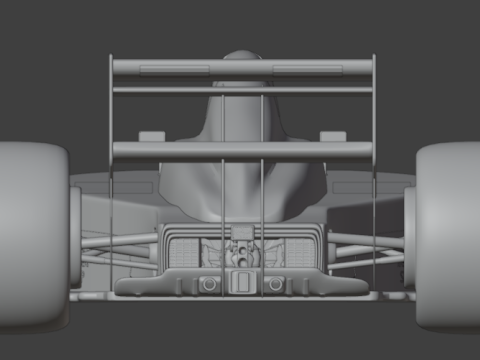 Ferrari F1 from 1989 3D-Modell