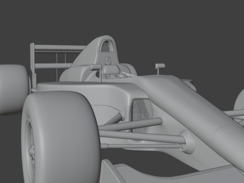 Ferrari F1 from 1989 3D-Modell