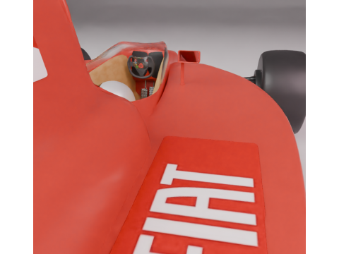 Ferrari F1 from 1989 3D-Modell
