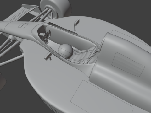 Ferrari F1 from 1989 3D-Modell