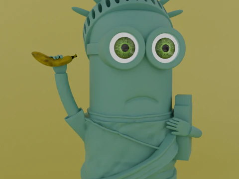 Minion printable 3D Print Model