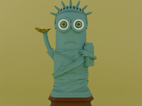 Minion printable 3D 打印模型