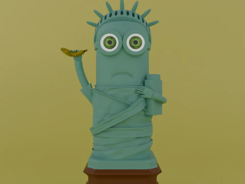 Minion printable 3D Print Model
