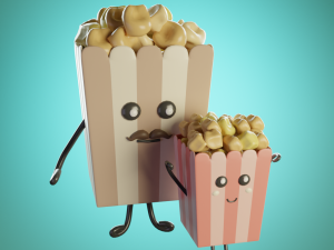 3d food Modelo 3D