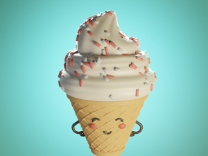 3d food Modelo 3D
