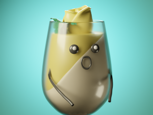 3d food Modelo 3D