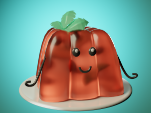 3d food Modelo 3D