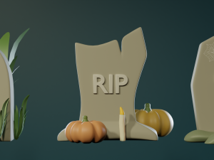 3d Halloween 3D Model