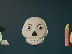 Halloween 3D Modèle 3D