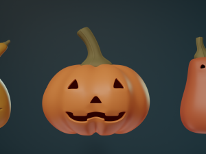3d Halloween 3D Model