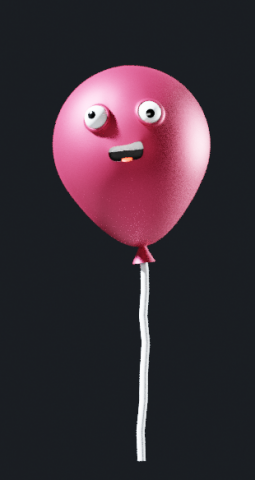 Balloon- 3D मॉडल .c4d .max .obj .3ds .fbx .stl .blend