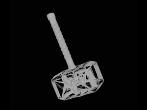 Mjolnir 3D Print Model