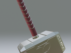 Mjolnir 3D Print Model