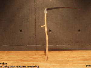 Long Weapons - Lowpoly Textured and Colorbased Modelo 3D