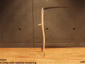Long Weapons - Lowpoly Textured and Colorbased 3D Model