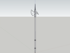 Long Weapons - Lowpoly Textured and Colorbased Modelo 3D