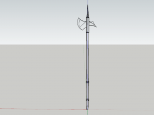 Long Weapons - Lowpoly Textured and Colorbased Modelo 3D